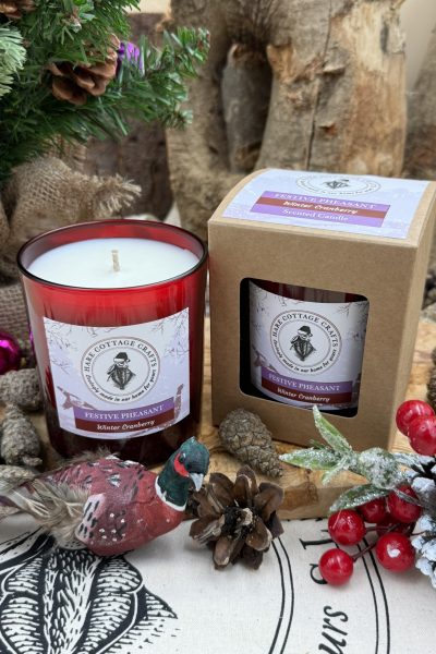 Festive Pheasant 30CL Candle