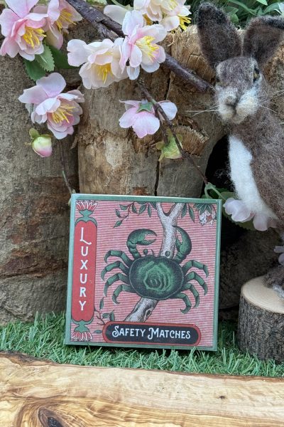 Luxury Match Boxes - Crab