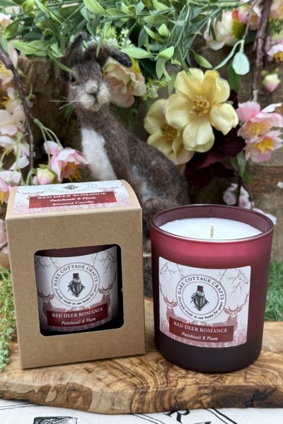 Red Deer Romance Candle