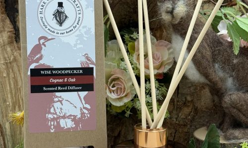 Wise Woodpecker - Diffuser - Cognac & Oak