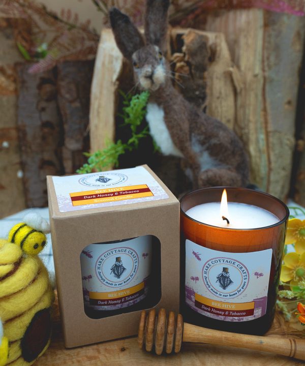 Beehive - Candle - Hare Cottage Crafts